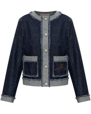Marni Denim Jackets - Blue