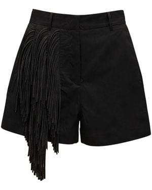 Erika Cavallini Semi Couture Short Shorts - Black
