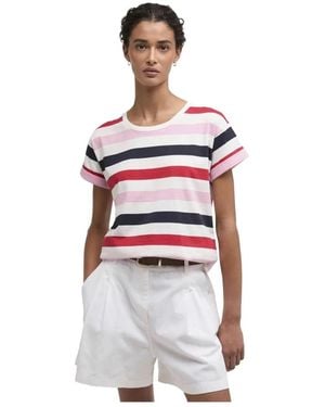 Barbour T-Shirts - Weiß