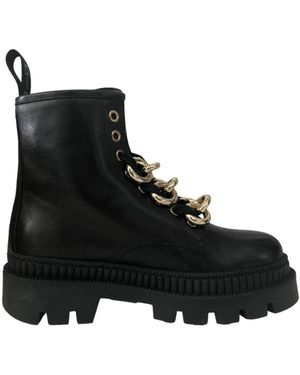 GIO+ Schoenen ,Zwart ,Zwarte Laarzen Aly 8022