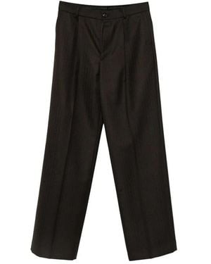 Dries Van Noten Wide Trousers - Negro