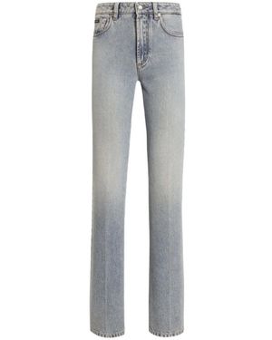 Dolce & Gabbana Straight Fit Jeans - Grey