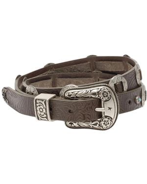 Golden Goose Belts - Marrone