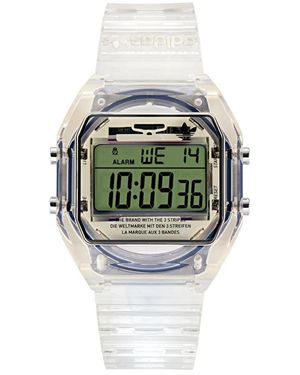 adidas Digitale Twee Crystal Transparante Horloge Aost24061 - Groen