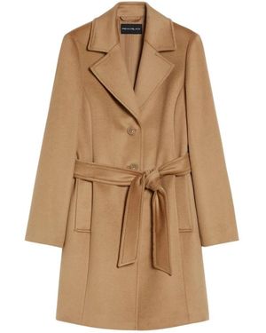 Pennyblack Belted Coats - Brown