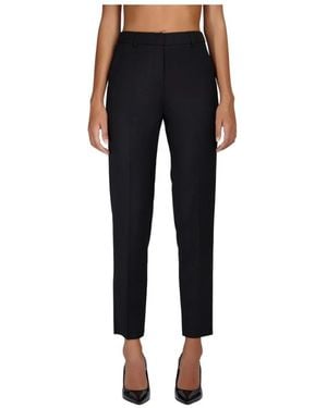 Doris S Slim-Fit Trousers - Blue