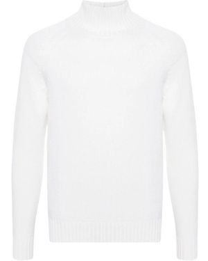 Eleventy Turtlenecks - White