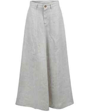 Alysi Maxi Skirts - Gray