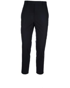 Prada Cropped Trousers - Black