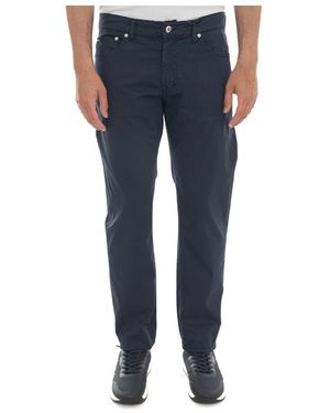 Harmont & Blaine 5-Pocket Broek - Blauw