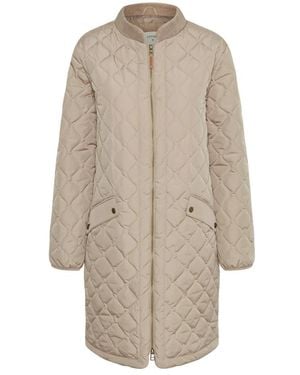 Cream Parkas - Natural