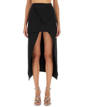 McQueen Midi Rok - Zwart
