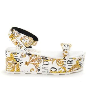 Versace Jeans Couture Wedges - Metallic