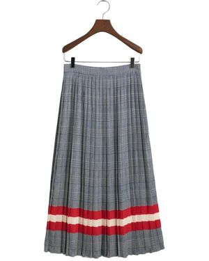 GANT Midi Skirts - Azul