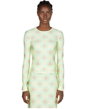 Sportmax Long Sleeve Tops - Green