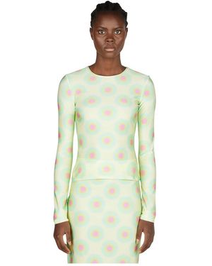 Sportmax Long Sleeve Tops - Green