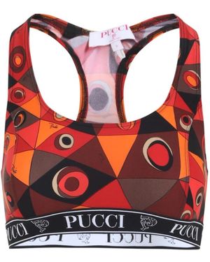 PUCCI Occhi Print Top - Rood