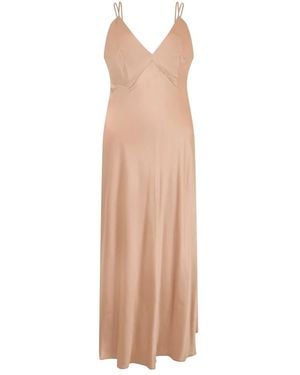 Alberta Ferretti Maxi Dresses - Natural