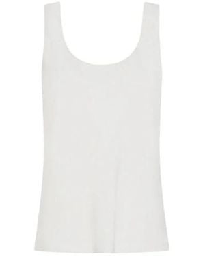 Seventy Sleeveless Tops - White