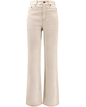 Burberry Boot-Cut Jeans - Natural
