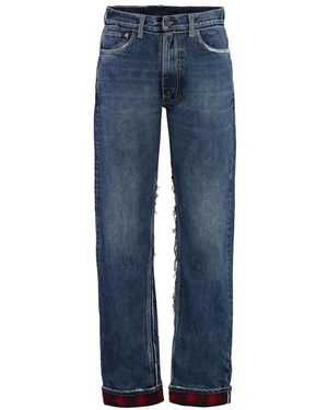 Maison Margiela Straight Jeans - Blue