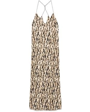 THE NINA STUDIO Maxi Dresses - Metallic