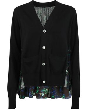 Sacai Cardigans - Noir