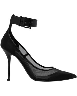 McQueen Court Shoes - Black