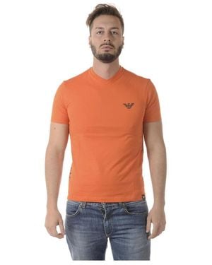 Armani Jeans T-Shirts - Red