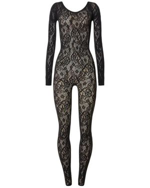 Wolford Infinite Rose Jumpsuit - Black