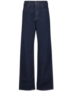 Miu Miu Wide Jeans - Azul
