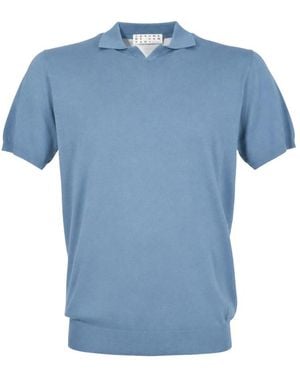 Cashmere Company Polo Shirts - Azul