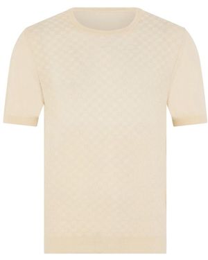 Fedeli Round-Neck Knitwear - Natural