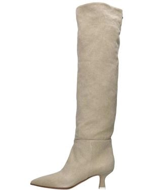 3Juin Heeled Boots - Natural