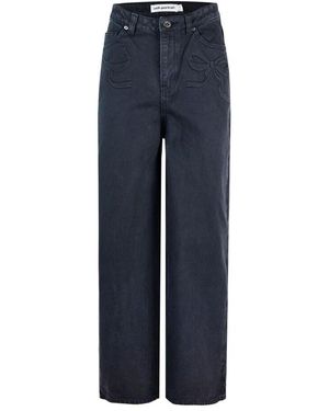 Self-Portrait Skinny jeans mit reißverschluss - Blau