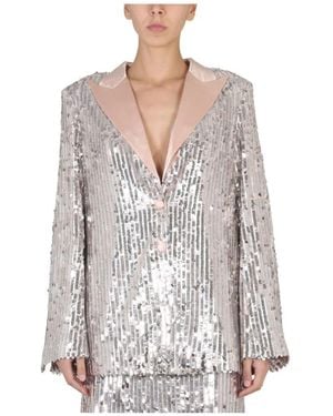 ROTATE BIRGER CHRISTENSEN Jackets And Vests - White