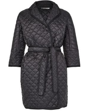 Max Mara Belted Coats - Negro