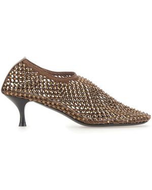 Strategia Court Shoes - Brown