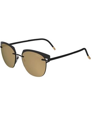 Silhouette Sunglasses - Black