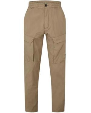 C.P. Company Slim-Fit Trousers - Natural