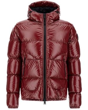 Herno Bordeaux Piumino Jacke - Rot