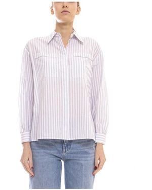 Peserico Shirts - Purple