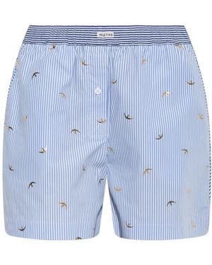 Munthe Binyamin Shorts - Blau