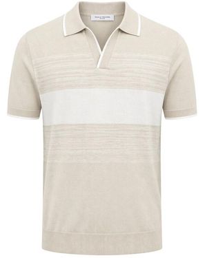 Paolo Pecora Polo Shirts - Natural