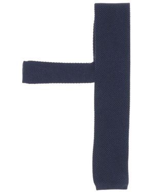 BOSS Wollstrick Krawatte - Blau