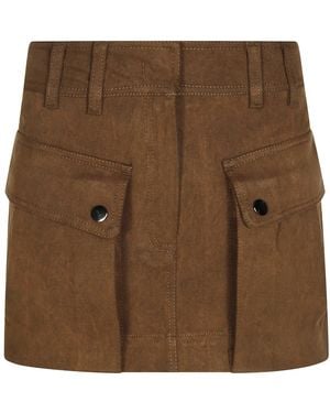 ANDAMANE Short Skirts - Brown