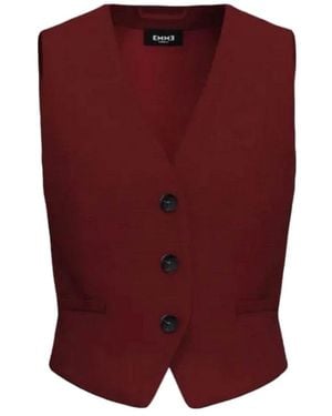 Marella Vests - Rosso