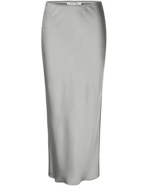 Samsøe & Samsøe Maxi Skirts - Grey