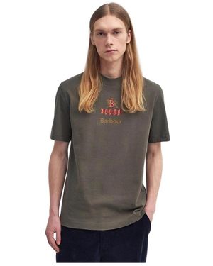Barbour T-Shirts - Grey