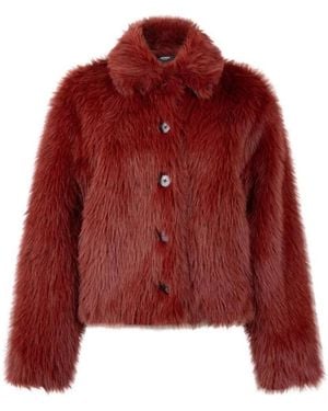Jansen Amsterdam Faux Fur & Shearling Jackets - Rojo